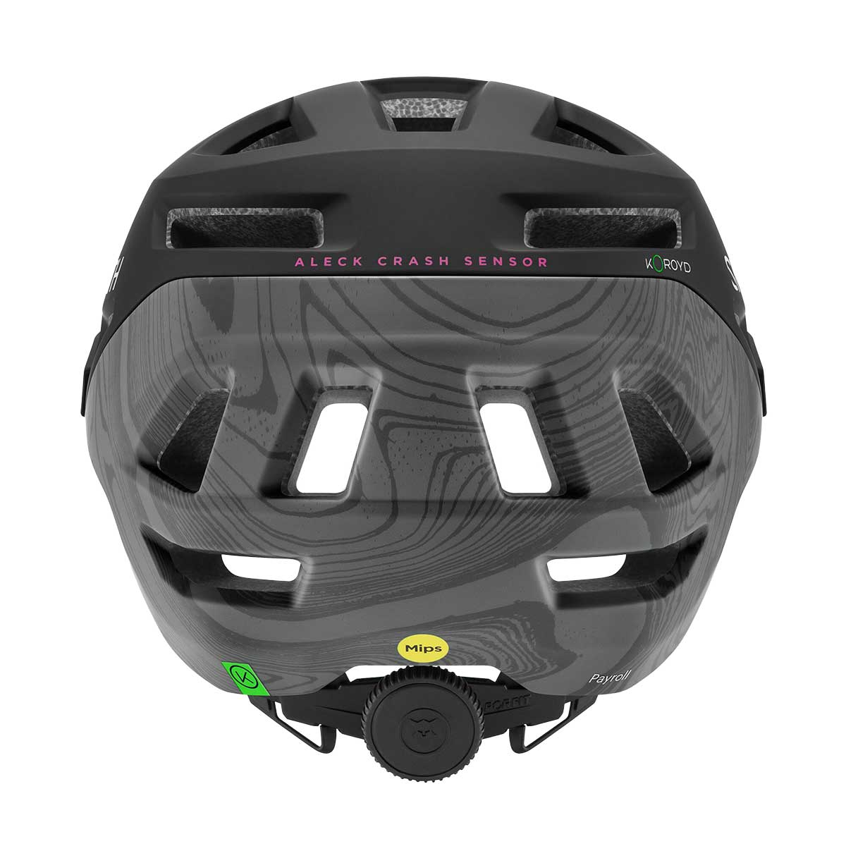 Smith Payroll MIPS Aleck CS Helmet in Matte Black and Topo